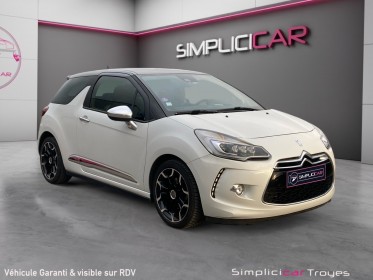 Ds ds 3 1.6 165 sport chic caméra de recul régulateur feux led garantie 12 mois occasion barberey simplicicar simplicibike...
