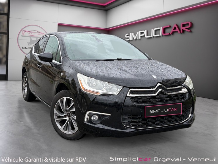 Citroen ds4 so chic 1.6hdi 115ch / radars avant arrieres / sieges massants occasion simplicicar orgeval  simplicicar...
