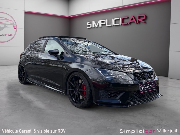 Seat leon 2.0 tsi 280 cupra dsg6, toit ouvrant, ciel etoilé, radar, siège chauffant, garantie 12 mois occasion simplicicar...