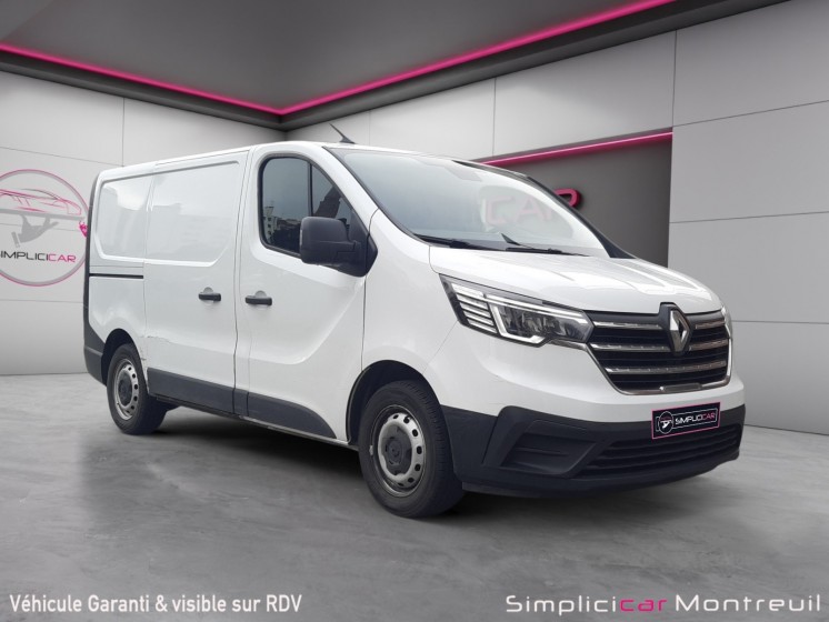 Renault trafic fourgon l1h1 dci 130 confort tva gps bluetooth clim garantie 12 mois occasion montreuil (porte de...