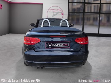 Audi a3 cabriolet 1.8 tfsi 160 s-tronic s line exclusive occasion  simplicicar nice - pfvauto simplicicar simplicibike france