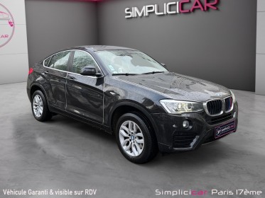 Bmw x4 f26 xdrive20d 190ch lounge plus a camera de recul garantie 12 mois occasion paris 17ème (75)(porte maillot)...