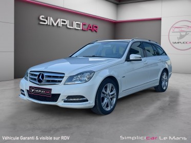 Mercedes classe c break 180 cdi blueefficiency avantgarde executive garantie 12 mois occasion simplicicar le mans simplicicar...
