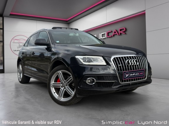 Audi q5 q5 v6 3.0 tdi 245 quattro s line s tronic 7  garantie 12 mois   caméra de recul   carplay   sièges électriques...