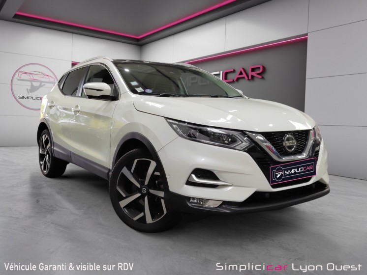 Nissan qashqai 1.2 dig-t 115  xtronic tekna - toit panoramique - garantie 12 mois occasion simplicicar lyon ouest simplicicar...