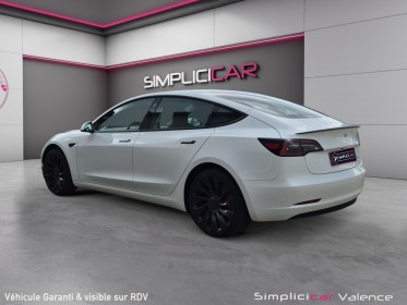 Tesla model 3 performance awd modèle 2023 avec tva hayon elec batterie garantie jusqu'en 2030 occasion simplicicar valence -...