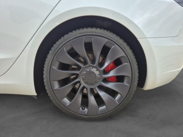 Tesla model 3 performance awd modèle 2023 avec tva hayon elec batterie garantie jusqu'en 2030 occasion simplicicar valence -...