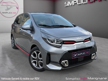 Kia picanto 1.0 dpi 67ch bvm5 gt line tva récuperable apple carplay bluetooth camera de recul garantie constructeur occasion...