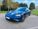 Porsche taycan 408ch - bleu gentiane - jantes taycan turbo - batterie performance plus occasion simplicicar rennes...