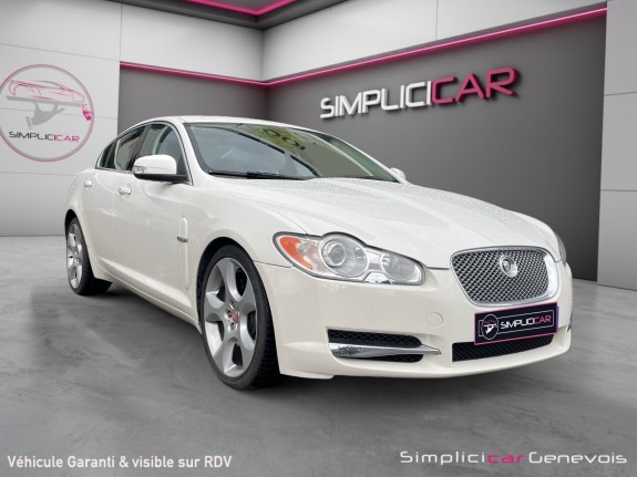 Jaguar xf 4.2 v8 416 suralimente sv8 gps radar régulateur ja 20 garantie 12 mois occasion simplicicar genevois simplicicar...