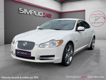 Jaguar xf 4.2 v8 416 suralimente sv8 gps radar régulateur ja 20 garantie 12 mois occasion simplicicar genevois simplicicar...
