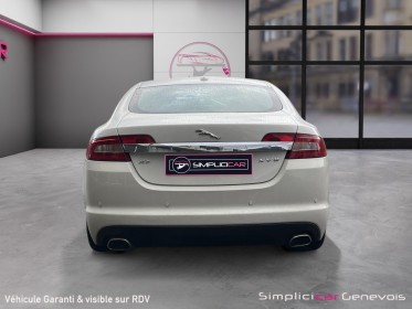 Jaguar xf 4.2 v8 416 suralimente sv8 gps radar régulateur ja 20 garantie 12 mois occasion simplicicar genevois simplicicar...