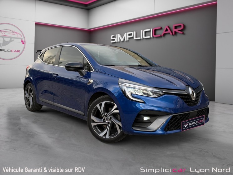 Renault clio v tce 130 edc fap rs line  suivi renault grand écran caméra de recul sieges chauffants garantie 12 mois...