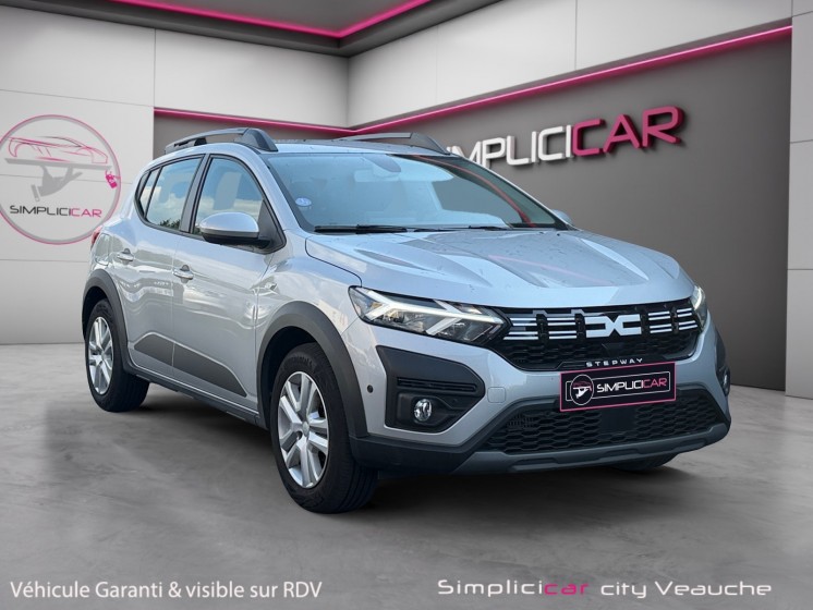 Dacia sandero stepway  1.0 eco-g 100 gpl expression 1ere main / carplay / caméra arr occasion simplicicar andrézieux...