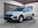 Dacia sandero stepway  1.0 eco-g 100 gpl expression 1ere main / carplay / caméra arr occasion simplicicar andrézieux...
