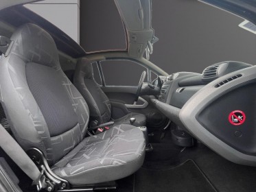 Smart fortwo coupe 451 1.0 mhd 71 cv passion boîte auto -toit panoramique - faible kilométrage - jantes alu occasion...