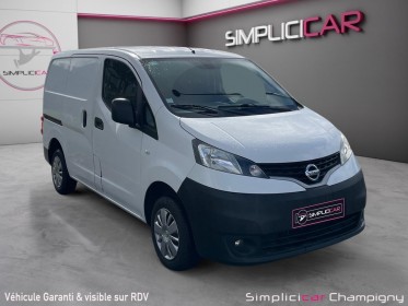 Nissan nv200 fourgon 1.5 dci 90 optima faible kilométrage - camera de recul-gps occasion champigny-sur-marne (94)...