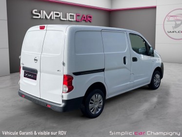 Nissan nv200 fourgon 1.5 dci 90 optima faible kilométrage - camera de recul-gps occasion champigny-sur-marne (94)...
