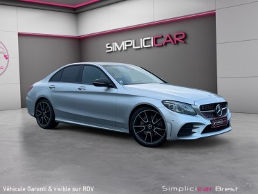Mercedes classe c 220 d 9g-tronic amg line - garantie 12 mois - toit ouvrant panoramique occasion simplicicar brest...