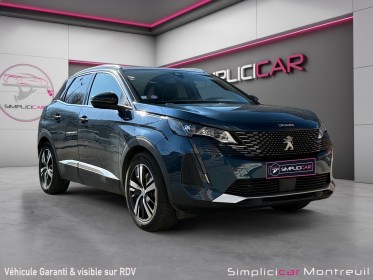 Peugeot 3008 hybrid 225 e-eat8 gt toit ouvrant caméra de recul entretien complet garantie 12 mois occasion montreuil (porte...