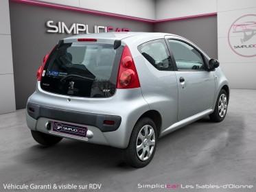 Peugeot 107 1.0e 12v 68ch blue lion urban garantie 12 mois occasion simplicicar les sables-d'olonne simplicicar simplicibike...