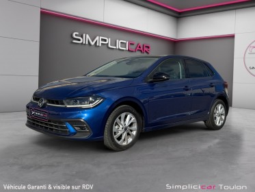 Volkswagen polo 1.0 tsi 95 ss bvm5 style garantie 12 mois  seulement 325 km garantie occasion simplicicar toulon est...