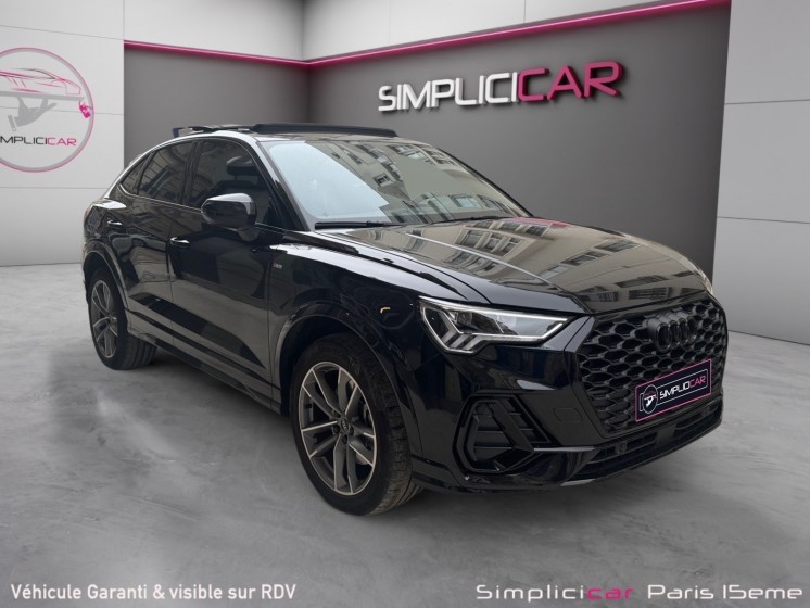 Audi q3 sportback 45 tfsie  245 ch s tronic 6 s line garantie audi jusqu en 2029 occasion paris 15ème (75) simplicicar...