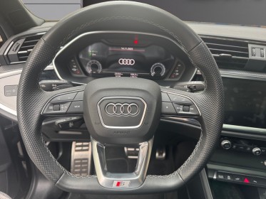 Audi q3 sportback 45 tfsie  245 ch s tronic 6 s line garantie audi jusqu en 2029 occasion paris 15ème (75) simplicicar...