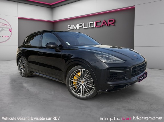 Porsche cayenne e-hybrid 4.0 v8 680 ch tiptronic bva turbo s suivi porsche - pdls  - pasm - carbone céramique - sièges......