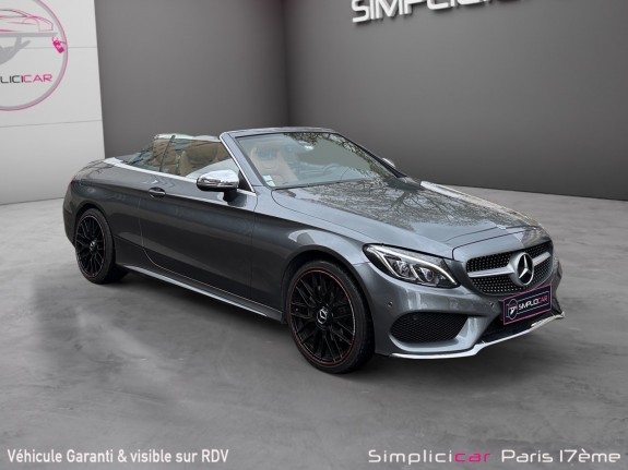 Mercedes classe c cabriolet 180 fascination radar de recul carplay carrosserie c43 occasion paris 17ème (75)(porte maillot)...