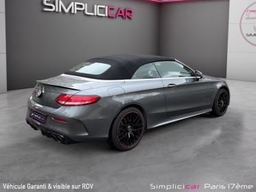 Mercedes classe c cabriolet 180 fascination radar de recul carplay carrosserie c43 occasion paris 17ème (75)(porte maillot)...