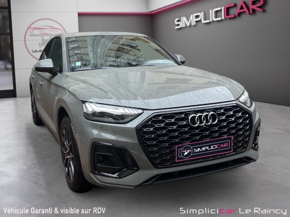 Audi q5 sportback 35 tdi 163 s tronic 7 s line full option suivi complet audi garantie 12 mois occasion simplicicar le raincy...