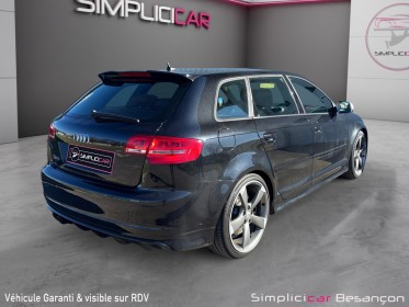 Audi rs3 sportback 2.5 tfsi 340 quattro s-tronic a suivi complet audi pack carbone audio bose occasion simplicicar besanÇon...