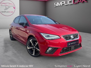 Seat ibiza 1.0 ecotsi 110 ch s/s dsg7 fr garantie 12 mois caméra de recul occasion simplicicar lyon nord simplicicar...
