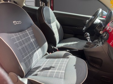 Fiat 500c serie 3 1.2 8v 69 ch lounge - garantie 12 mois - etatt parfait ! occasion cannes (06) simplicicar simplicibike france
