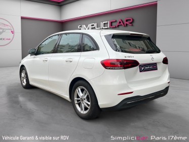 Mercedes classe b 180 d 7g-dct progressive line garantie constructeur car play hayon elec occasion paris 17ème (75)(porte...