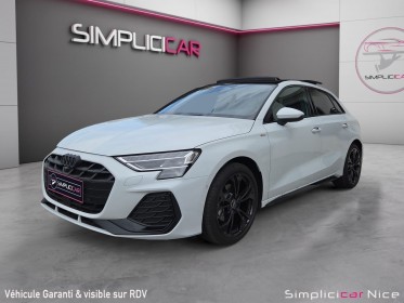 Audi a3 sportback 35 tfsi 150 s-line facelift neuf pack black-360-son sonos-toit pano-matrix garantie constructeur occasion ...