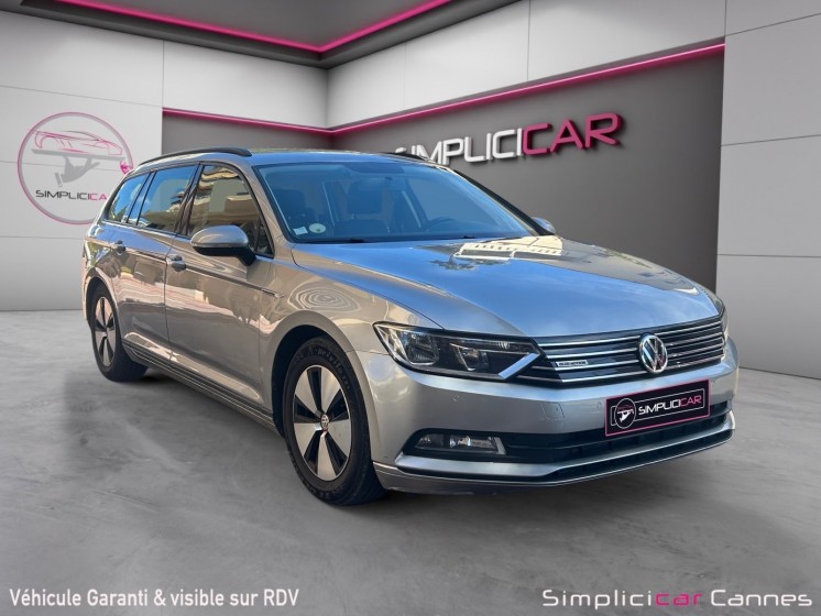 Volkswagen passat sw 1.6 tdi 120 bm bluemotion occasion cannes (06) simplicicar simplicibike france