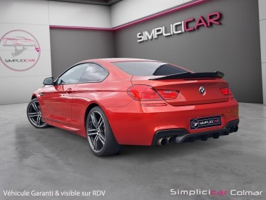 Bmw serie 6 coupe f13 640i 320ch m sport configuration individual orange sakhir garantie 12 mois occasion simplicicar colmar...