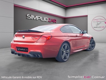 Bmw serie 6 coupe f13 640i 320ch m sport configuration individual orange sakhir garantie 12 mois occasion simplicicar colmar...