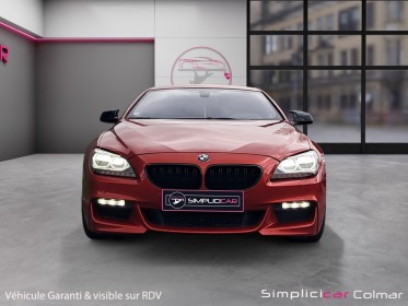 Bmw serie 6 coupe f13 640i 320ch m sport configuration individual orange sakhir garantie 12 mois occasion simplicicar colmar...