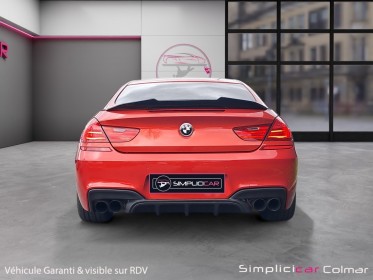 Bmw serie 6 coupe f13 640i 320ch m sport configuration individual orange sakhir garantie 12 mois occasion simplicicar colmar...