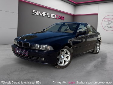 Bmw serie 5 530i luxe - toit ouvrant - sièges elec à mémoire - clim auto bizone - rideau ar - origine france occasion...