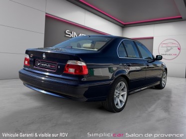 Bmw serie 5 530i luxe - toit ouvrant - sièges elec à mémoire - clim auto bizone - rideau ar - origine france occasion...