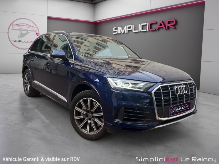 Audi q7 q7 55 tfsi e 380 tiptronic 8 quattro s line entretiens audi garantie 12 mois occasion simplicicar le raincy...