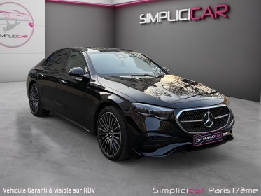 Mercedes classe e 300 e 9g-tronic amg line garantie constructeur tva reccuperable occasion paris 17ème (75)(porte maillot)...