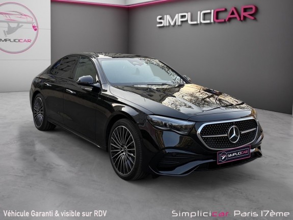 Mercedes classe e 300 e 9g-tronic amg line garantie constructeur tva reccuperable occasion paris 17ème (75)(porte maillot)...