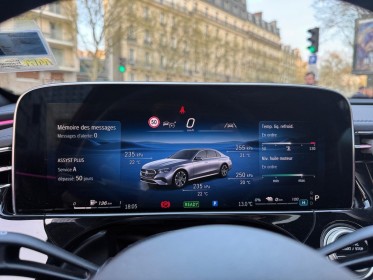 Mercedes classe e 300 e 9g-tronic amg line garantie constructeur tva reccuperable occasion paris 17ème (75)(porte maillot)...