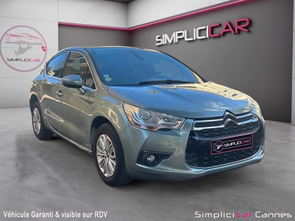 Citroen ds4 e-hdi 115 airdream chic bmp6 occasion cannes (06) simplicicar simplicibike france