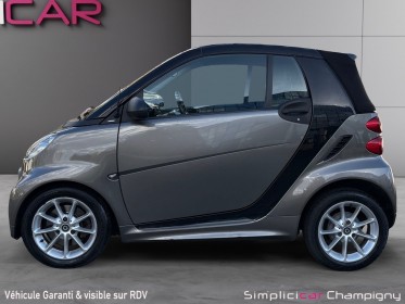 Smart fortwo cabrio smart  1.0 84ch passion softouch gps - climatisation-accoudoir-direction assistée-jantes alu occasion...